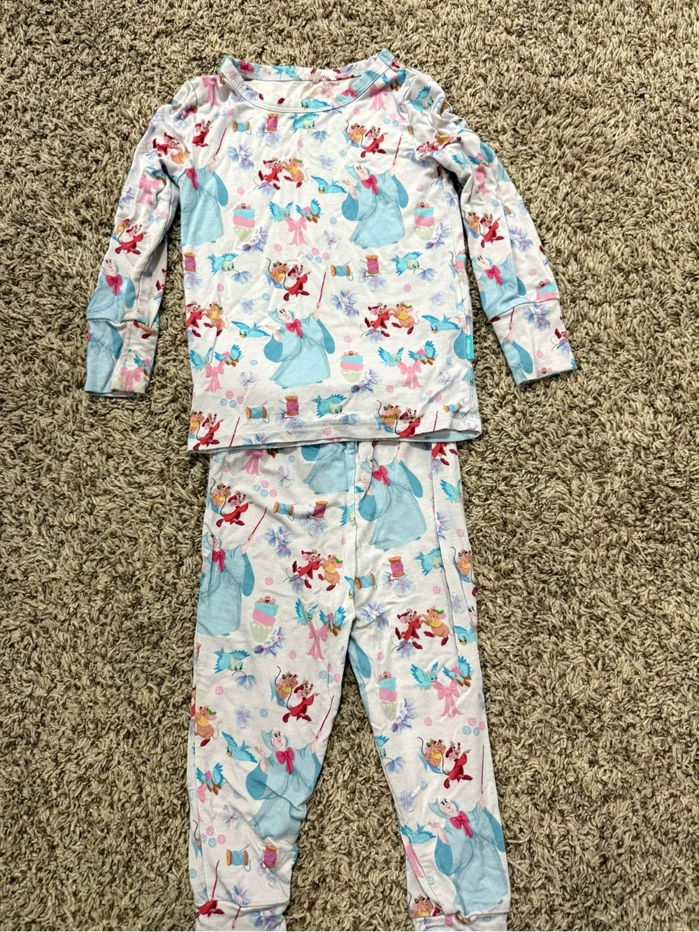 Posh Peanut Disney Princess Pajama Set